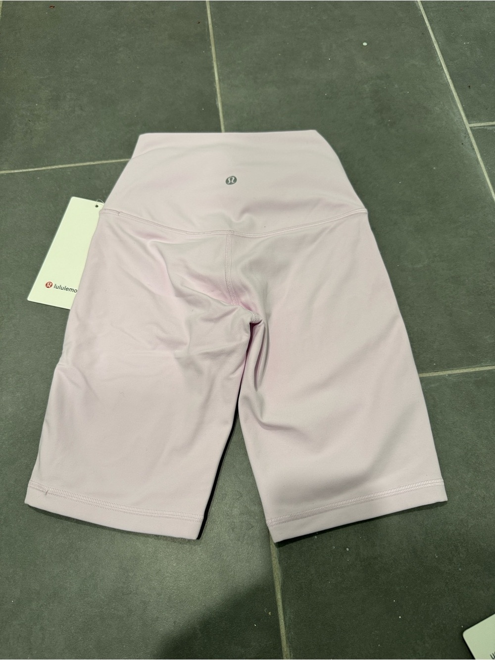 LULULEMON Align High-Rise Short 8" RARE PINK Organza LIMITED EDT Size 2 NWT - Picture 8 of 8